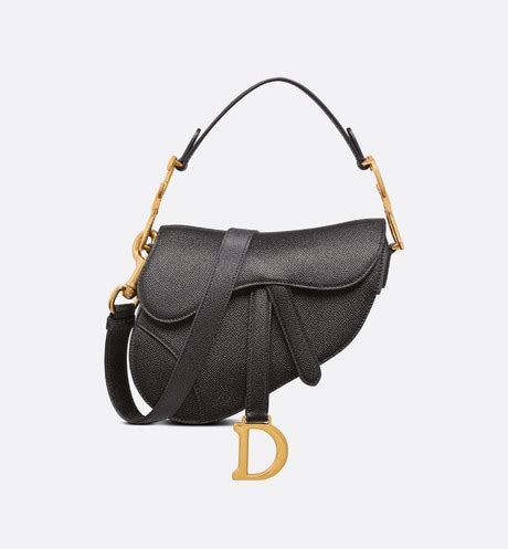 dior black bag saddle|dior saddle bag black inside.